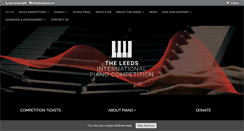 Desktop Screenshot of leedspiano.com